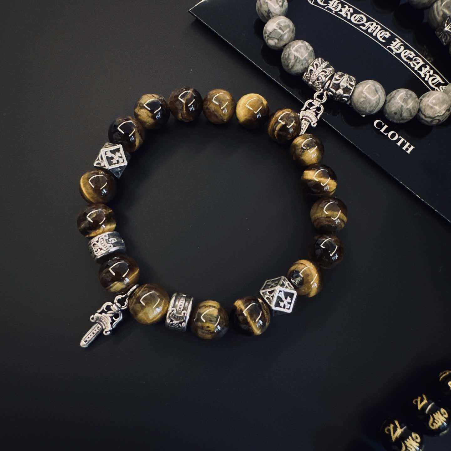 Chrome Hearts Beaded Bracelet Set